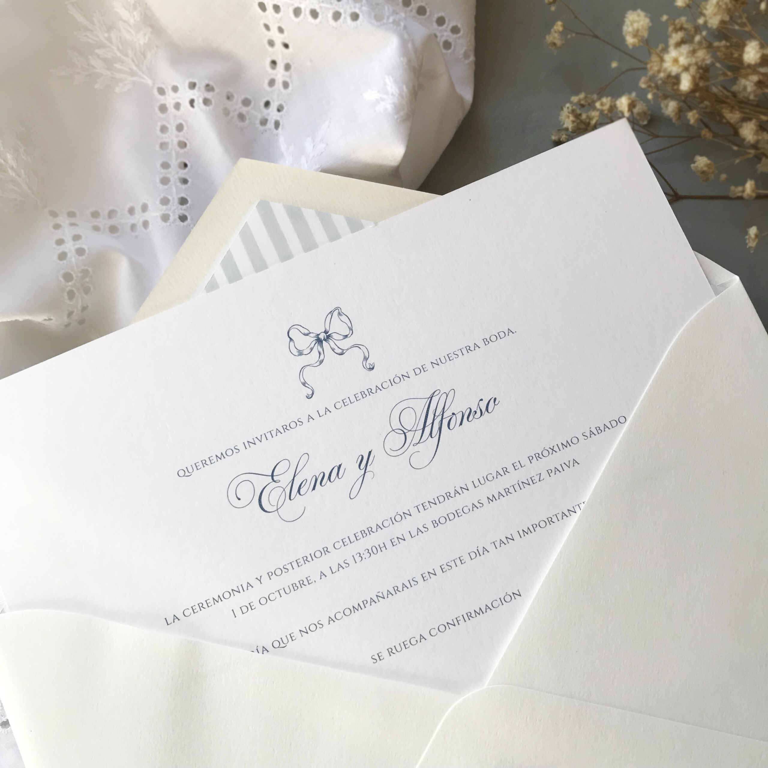 INVITACIÓN AZUCENA